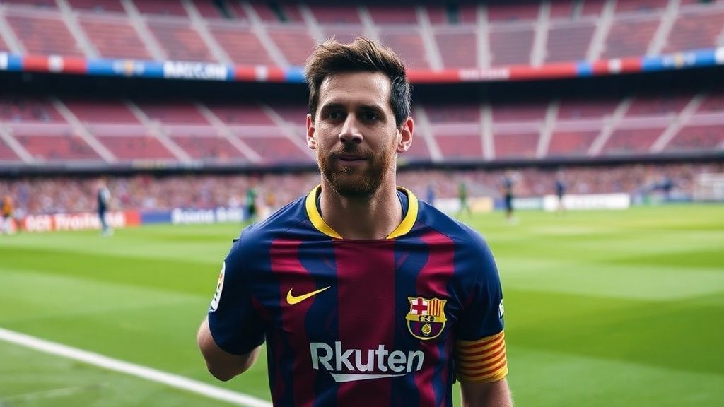 梅西夜访诺坎普引猜测：球王悄然重返梦开始的地方